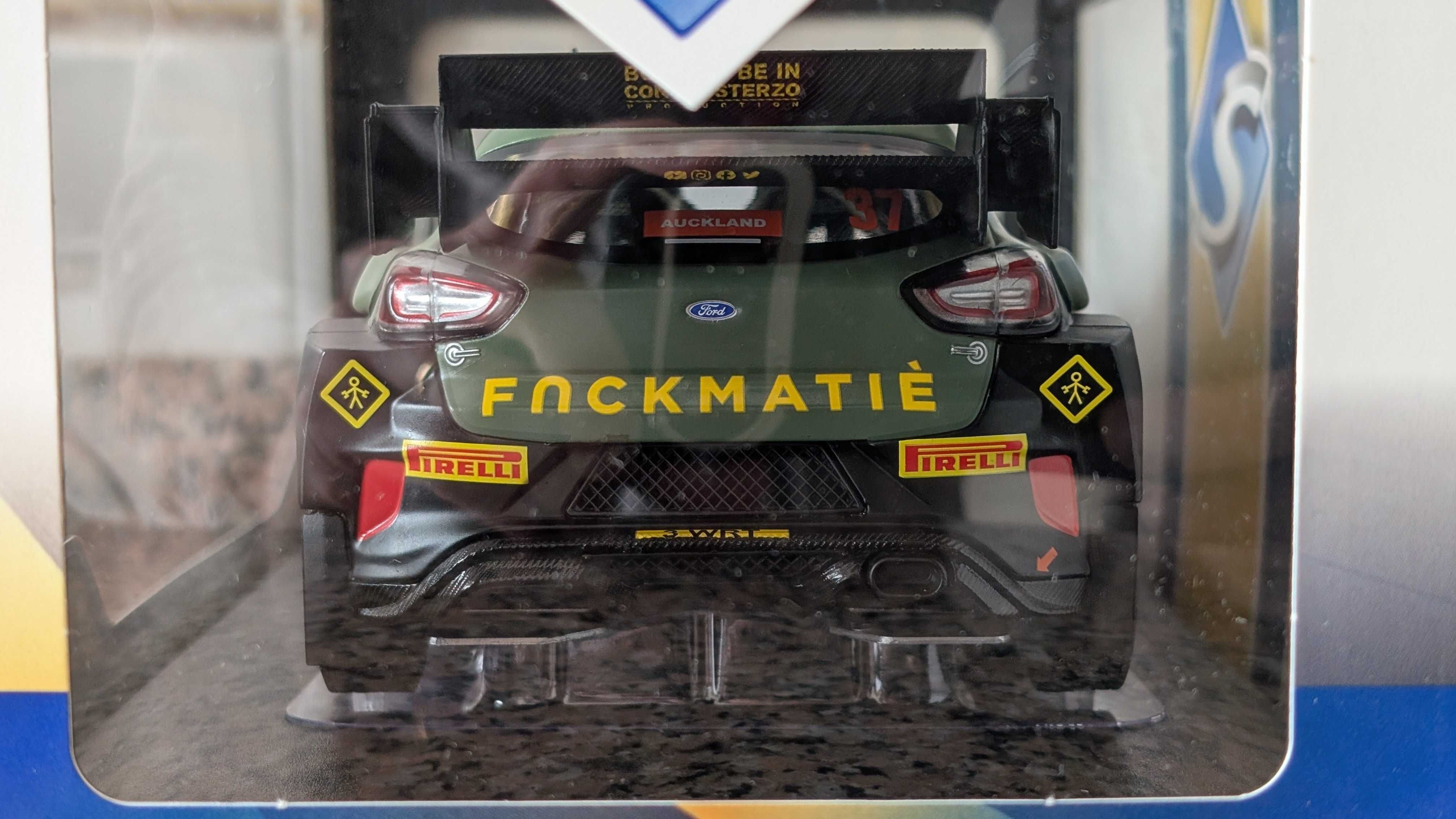 Solido 1:18 Ford Puma Rally1 Bertelli WRC Rali Nova Zelândia 2022