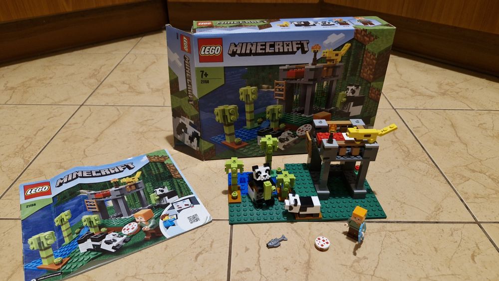 Lego minecraft 21158 kompletny + pudełko