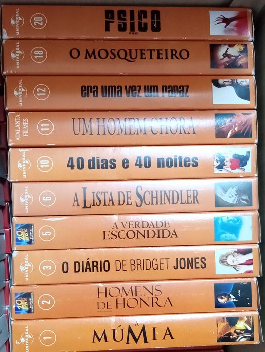 Filmes VHS de coleção originais