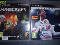 Gra Fifa 18.Gra Minecraft. Gra Grand Turismo 5 PS 3