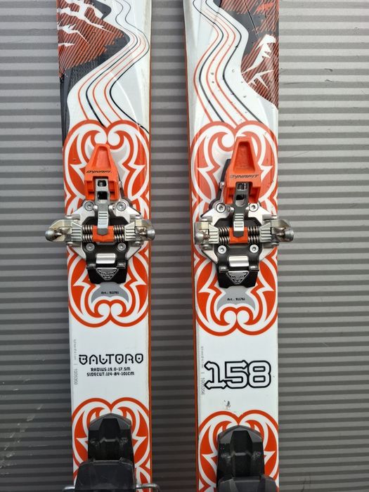 Zestaw set skiturowy używany Dynafit Baltoro 158 cm Wiązanie i foka