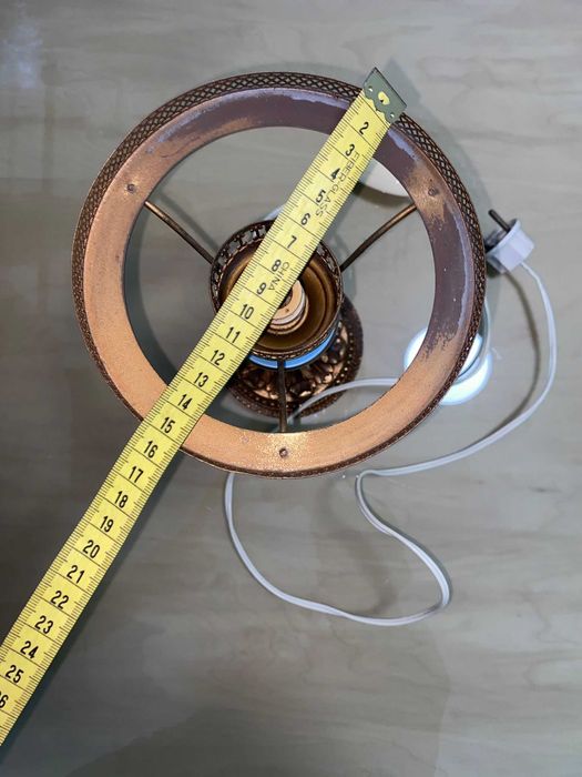 Candeeiro de mesa eletrico vintage