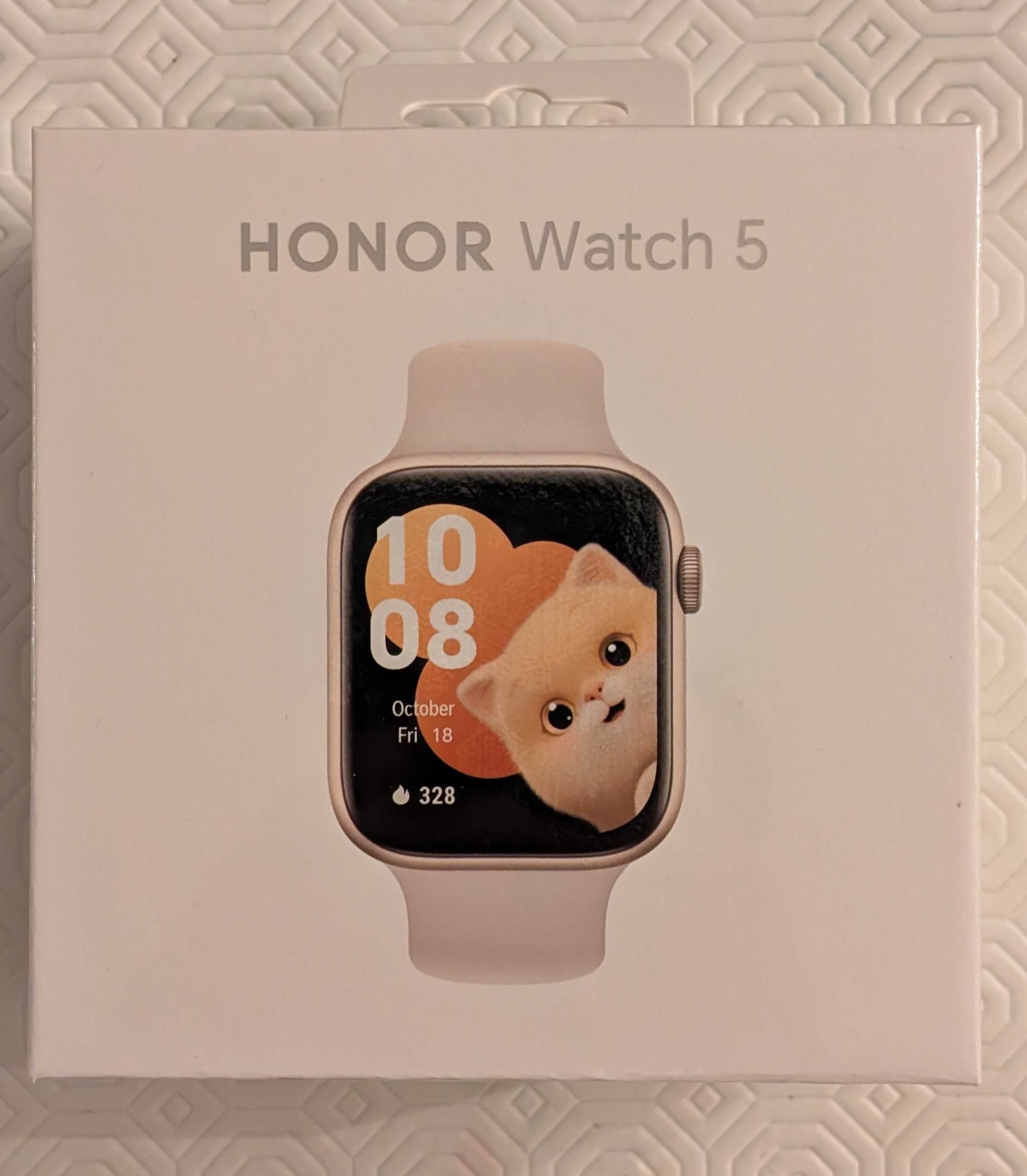 Smartwatch Honor Watch 5 - Gold - Novo e Selado