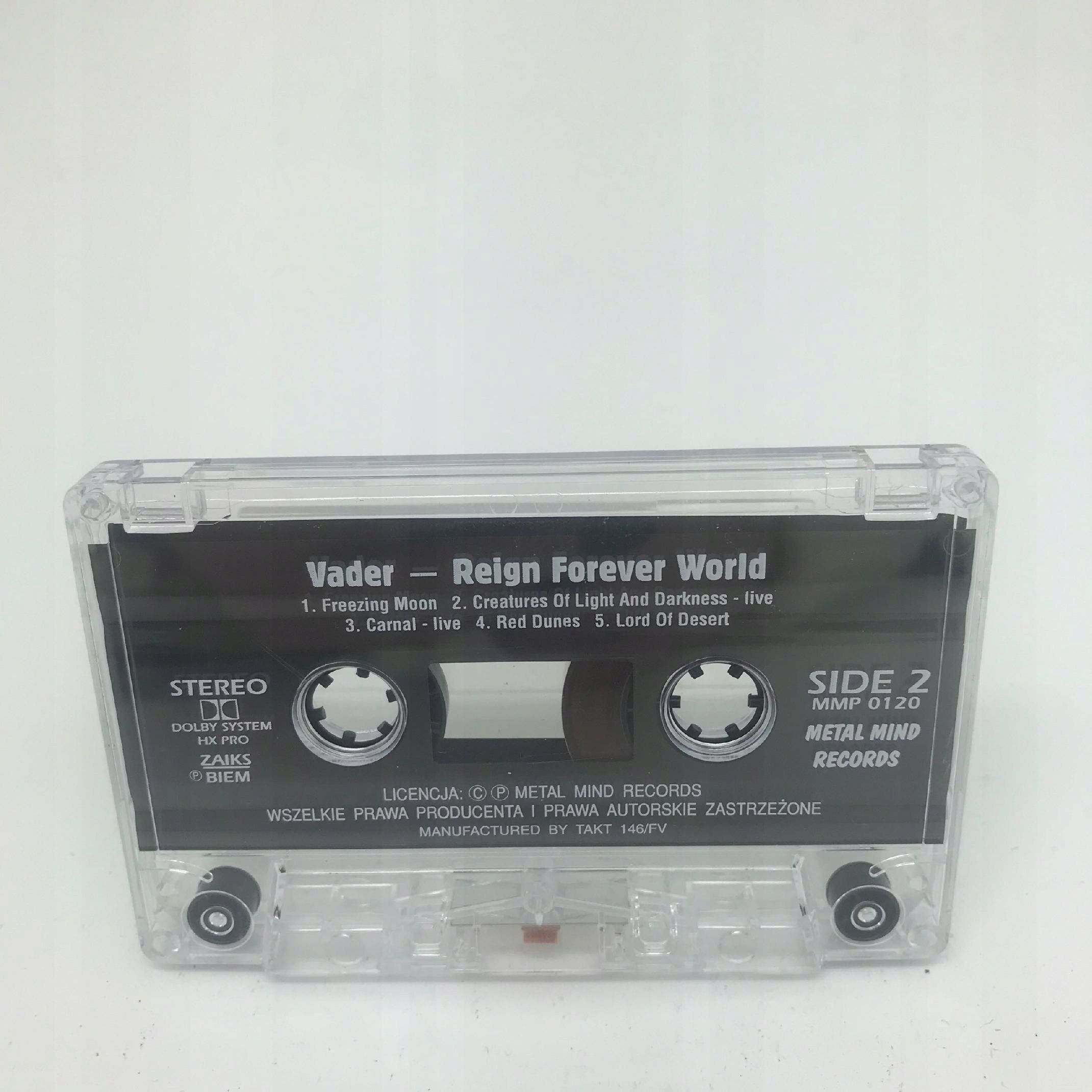 kaseta - vader - reign forever world metal 2001