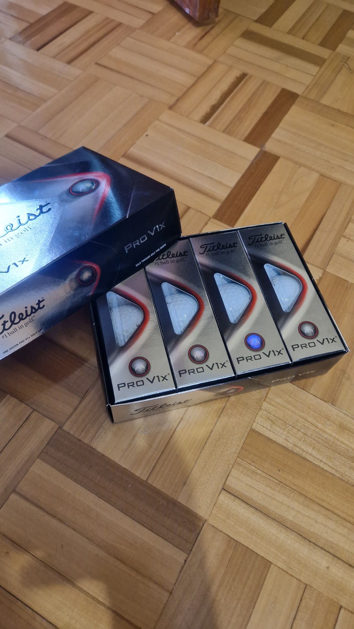 Bolas golfe Titleist Pro v1x NOVAS