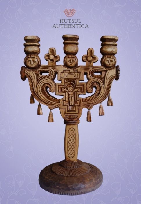 Свічник-трійця-підсвічник, канделябр