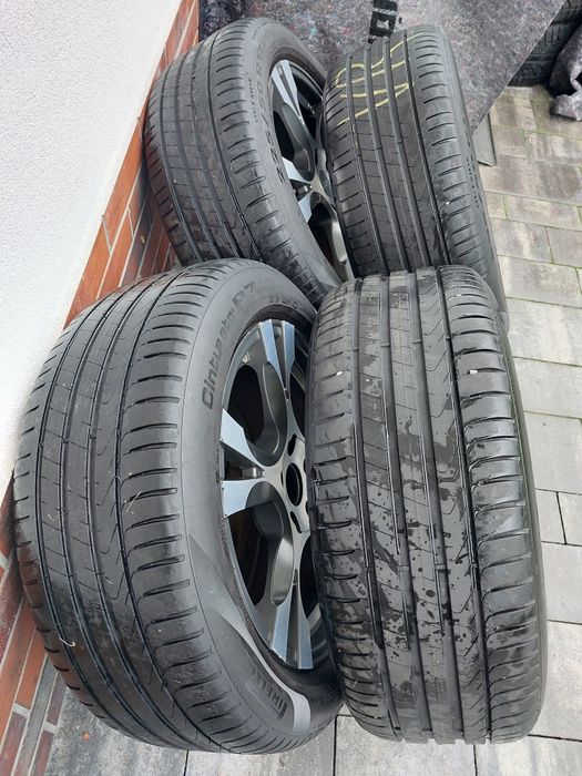 Felgi 17 PLW 5x112 et45 opony letnie Pirelli 225 50 r17 ładny stan