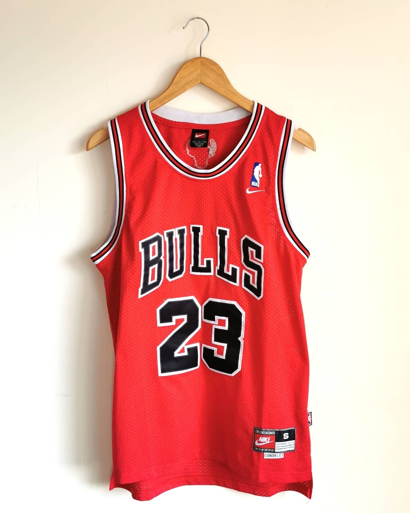 Jersey camisola NBA Chicago Bulls Michael Jordan #23 em L e XL