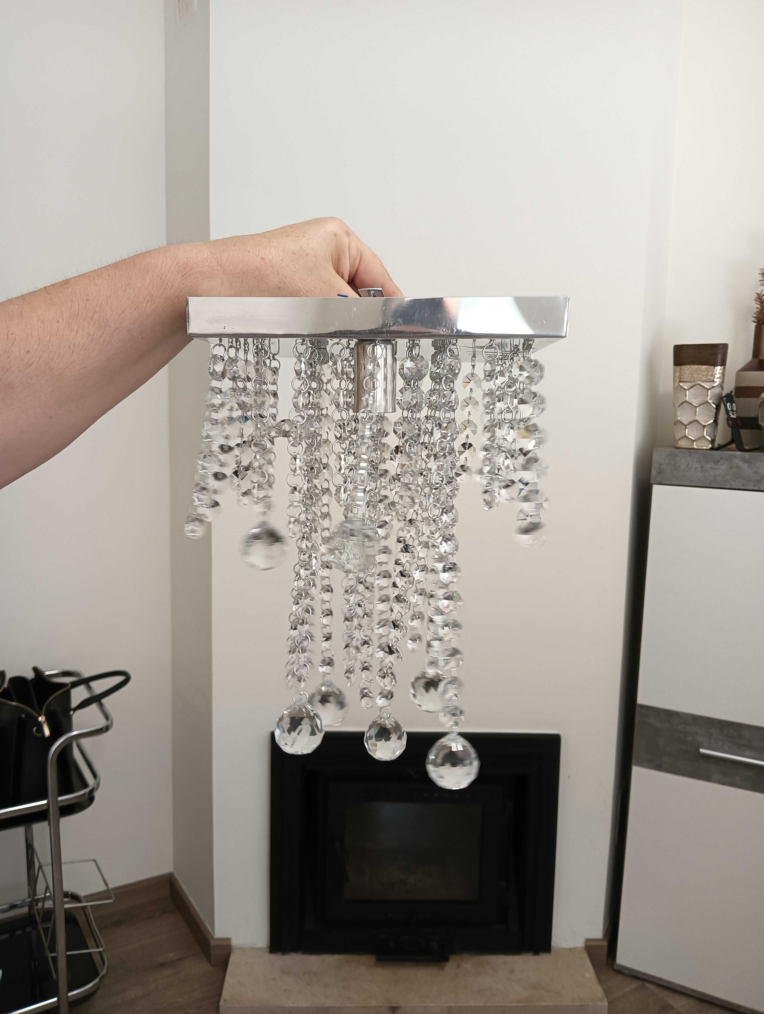Candeeiro de cristal novo