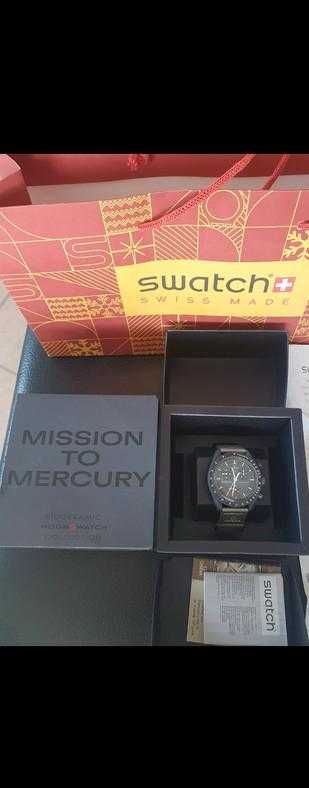 Omega Swatch SO33A100 Mercury - Ekspresowa Dostawa
