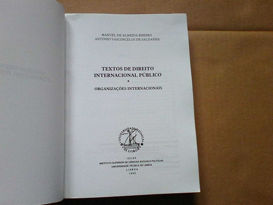 Textos de Direito Internacional Público - Organizações Internacionais