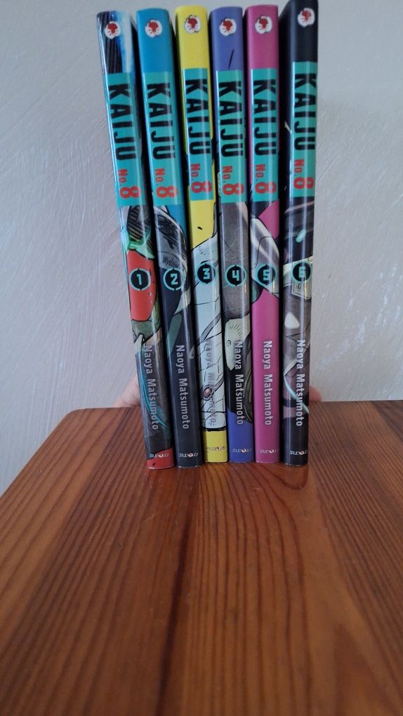 "Kaiju no.8" manga tomy1-6