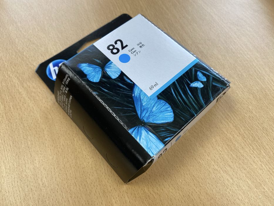 Tinteiros Originais HP 10 B e HP 82 C Y M, para HP Designjet 500
