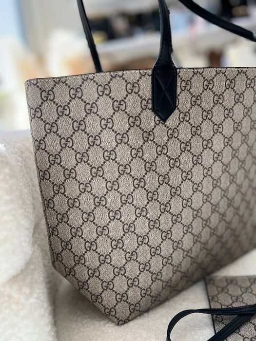 Шопер сумка Gucci лого без коробки