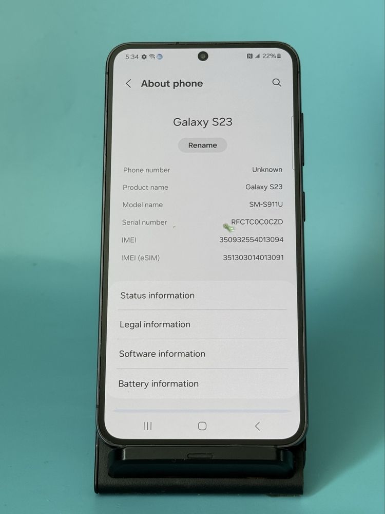 Samsung Galaxy S23 8/128GB (454) Гарантія