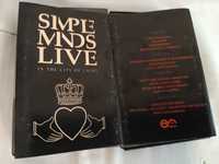 Cassete - Álbum Duplo - Simple Minds -Live in the City of Light - 1987