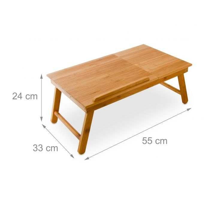 Stolik pod laptopa podstawka pod laptopa stolik śniadaniowy drewniany
