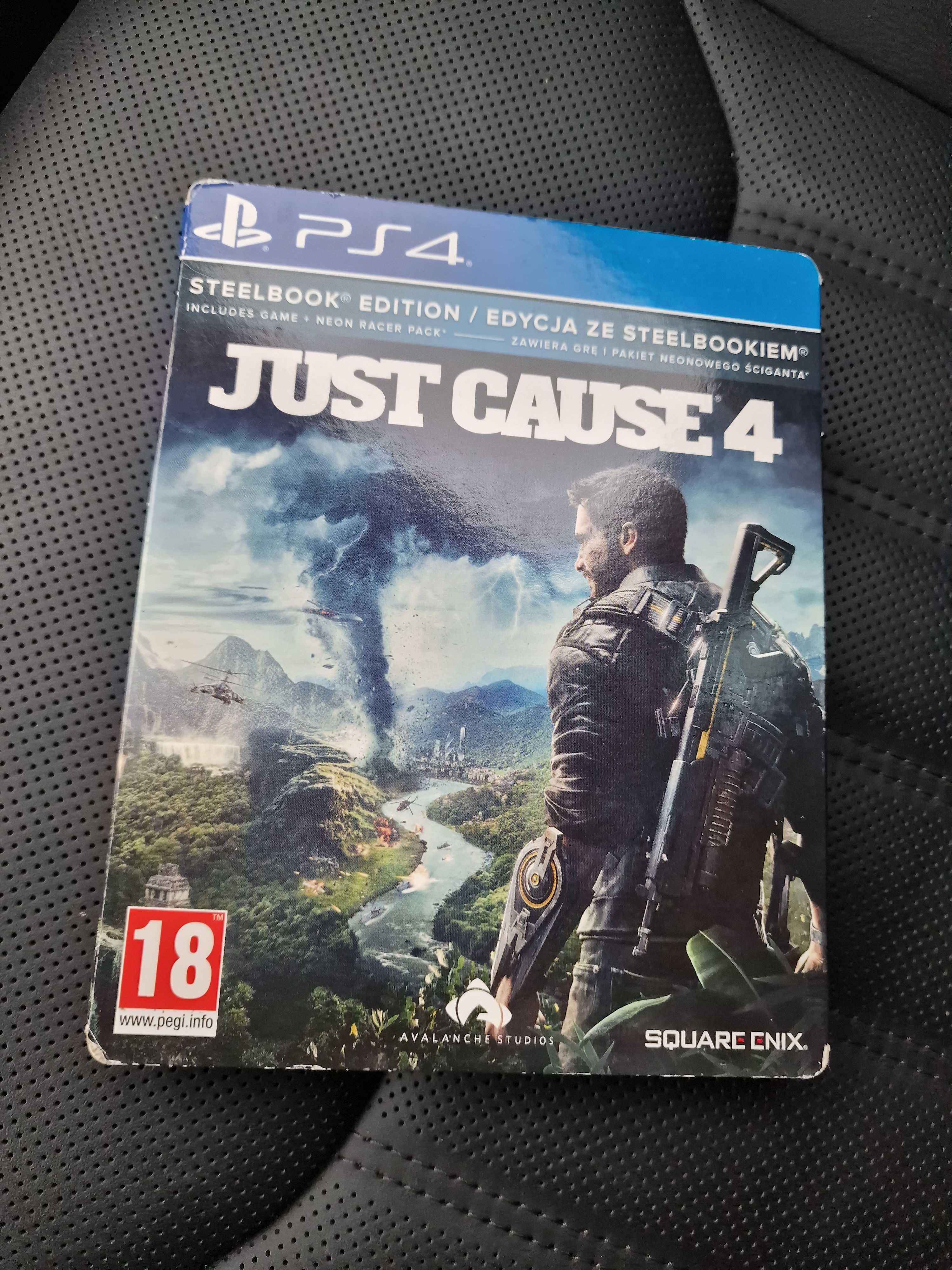 Just Cause 4 PL Ps4 Playstation4 Steelbook