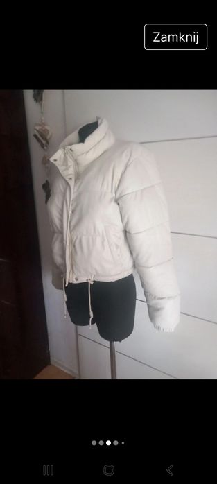 Kurtka pikowana  eko skórka