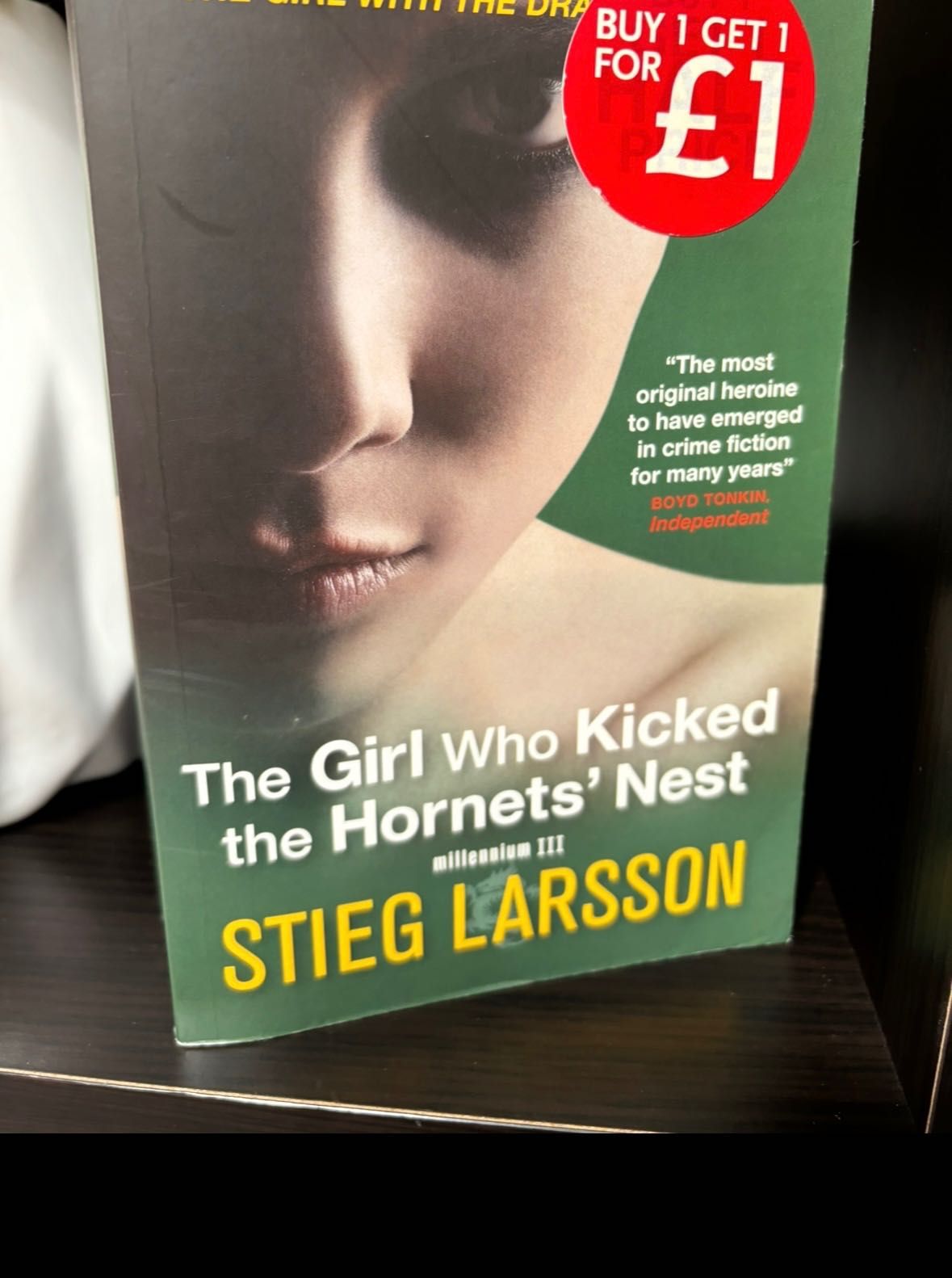 The Girl Who Kicked the Hornet’s Nest, Stieg Larsson