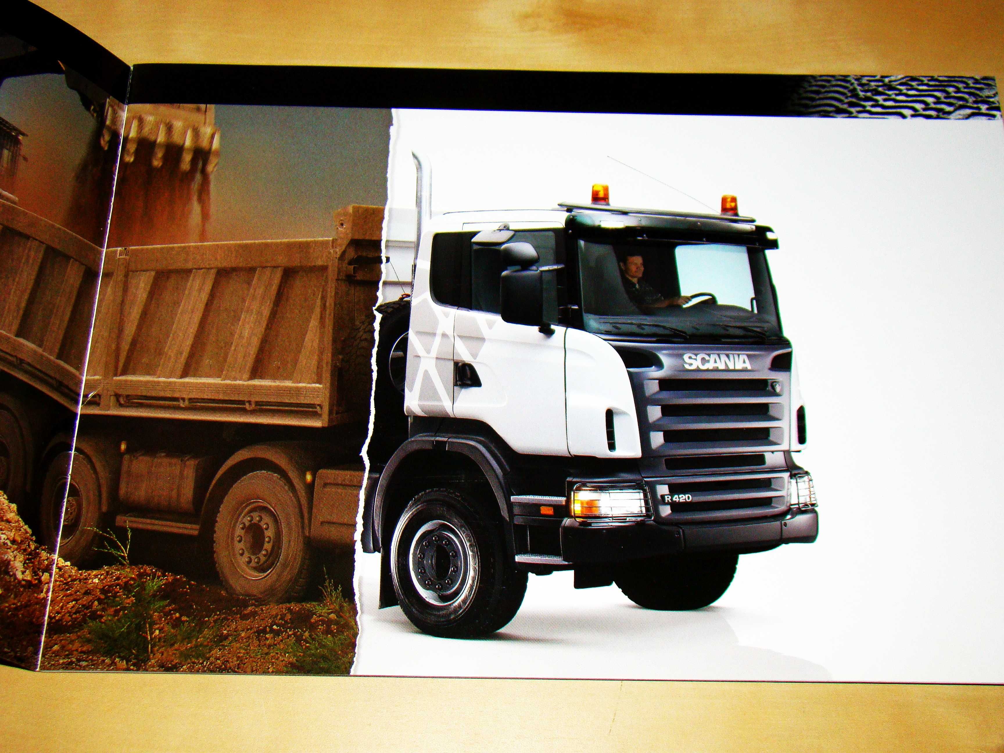 Prospekt Scania Scania Pojazdy Budowlane 2007 j.polski !