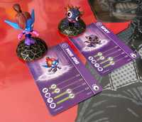 Figuras Skylanders Mini, Spry e Mini Jini