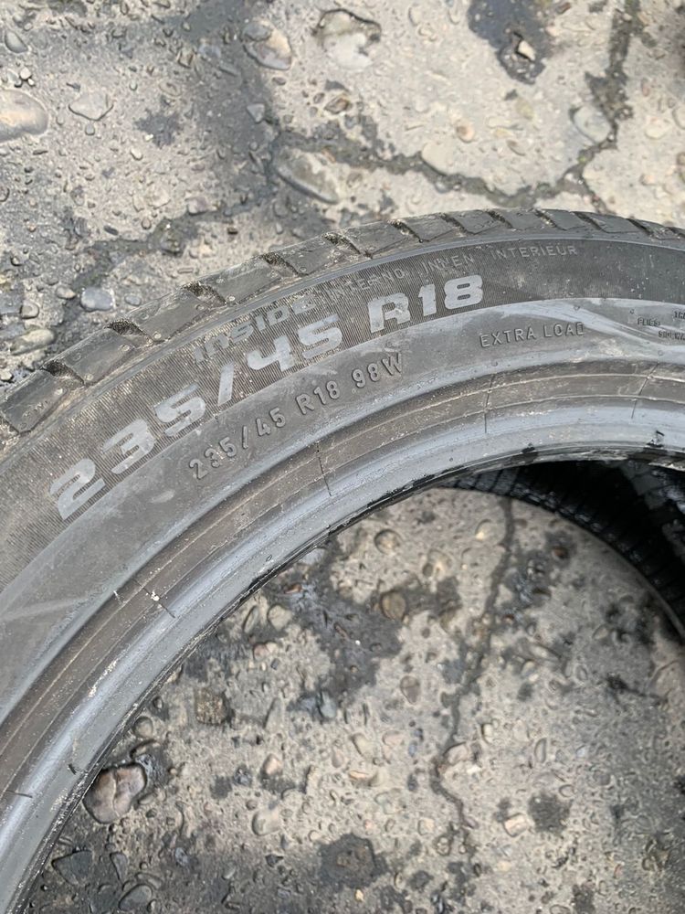 Шини 235/45 R18 Pirelli  літо 6,2мм