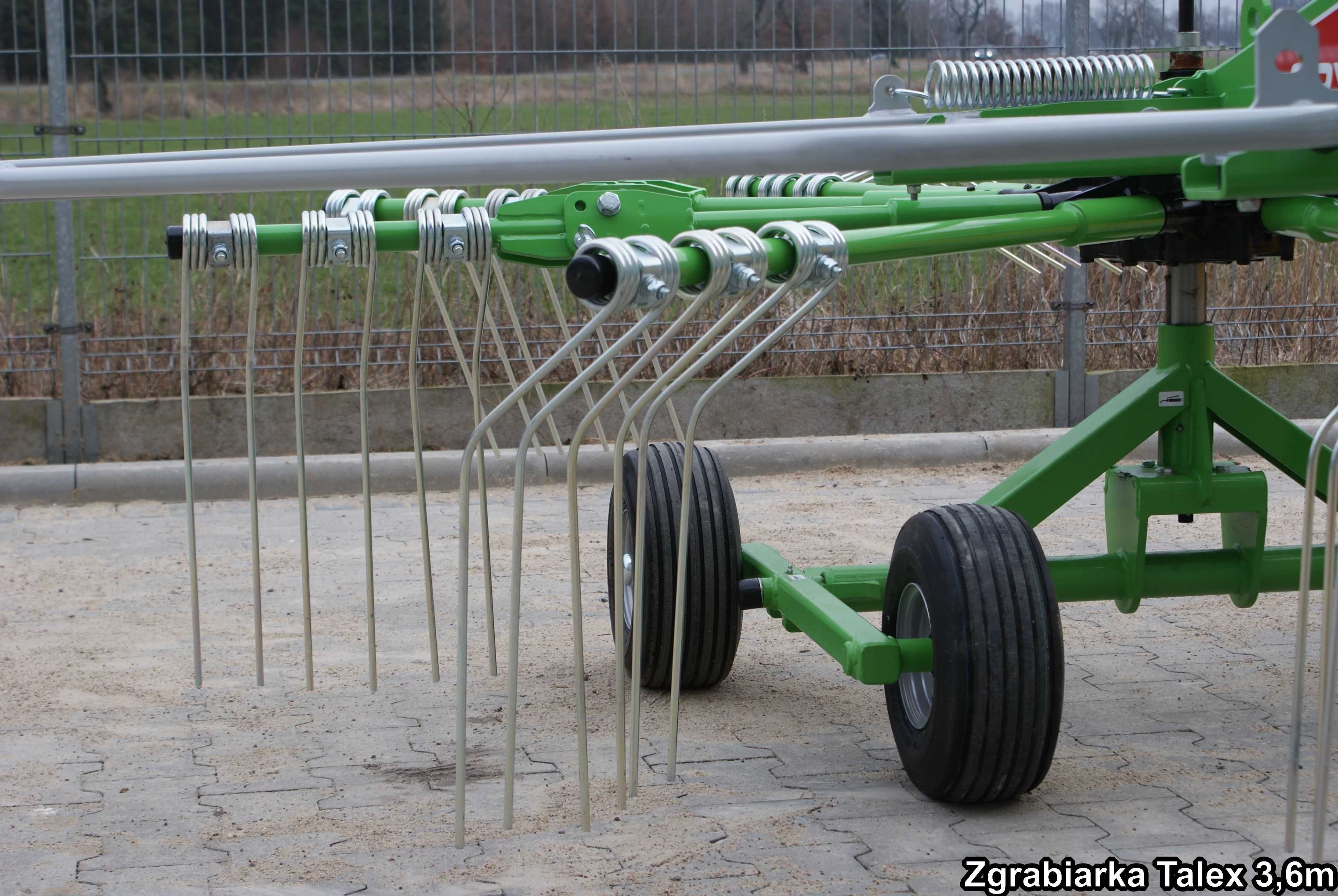 HIT Zgrabiarka karuzelowa wirnikowa 3.5 4.2 tandem Talex Metal-Technik