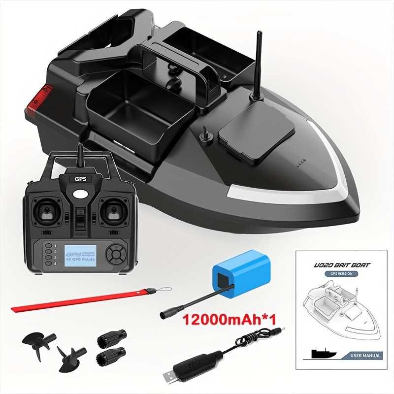 Розпродаж! Кораблик Flytec V020 з GPS 40точ + автозарядка у подарунок!