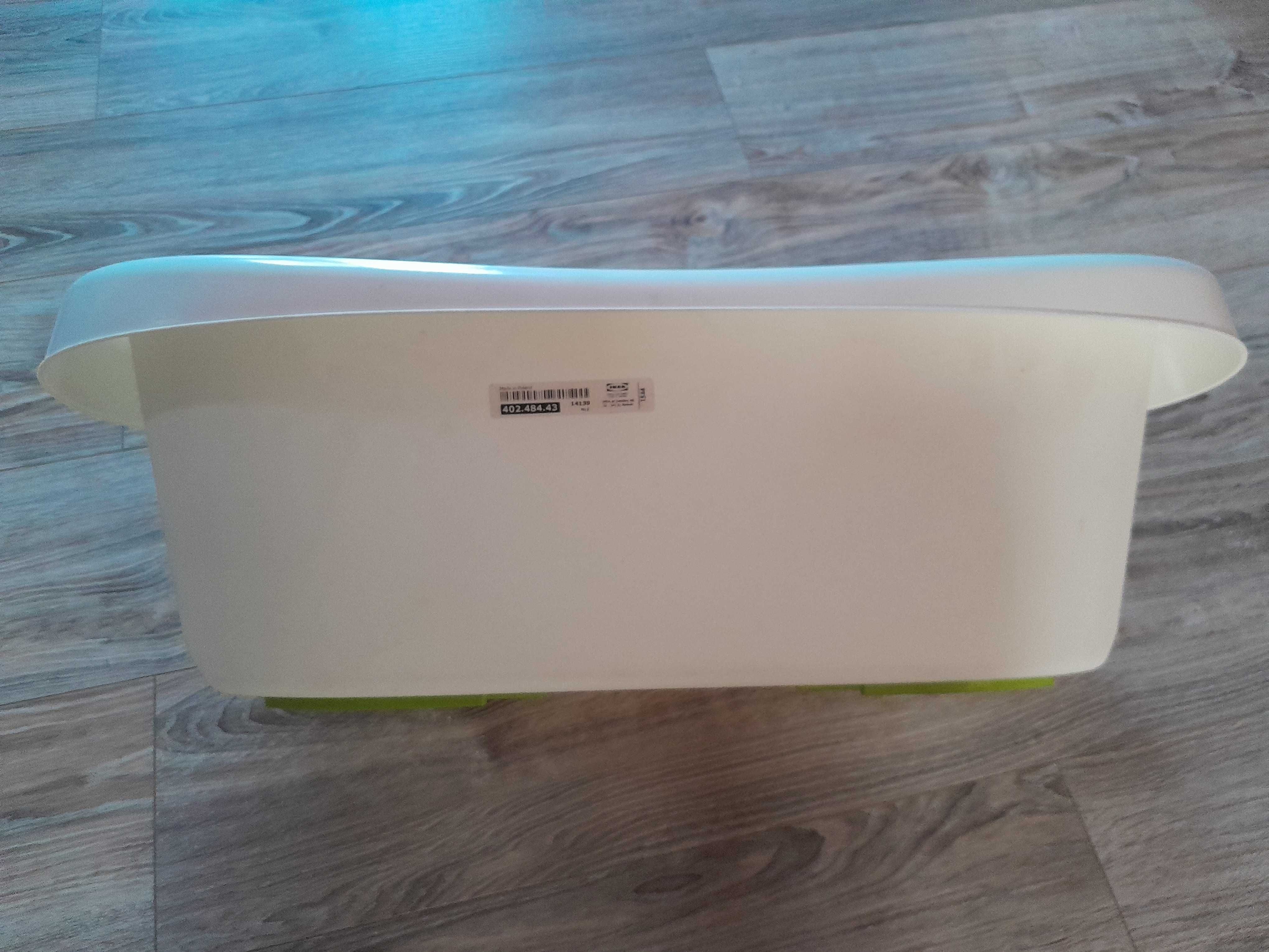 Ikea wanienka Lattsam biała dla dziecka antypoślizgowa