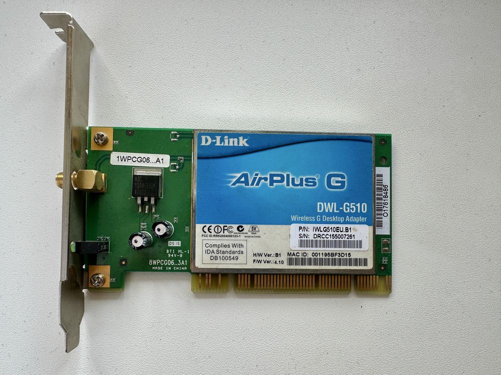 D-Link TP-Link Wi-Fi адаптер, Wi-Fi модуль PCI