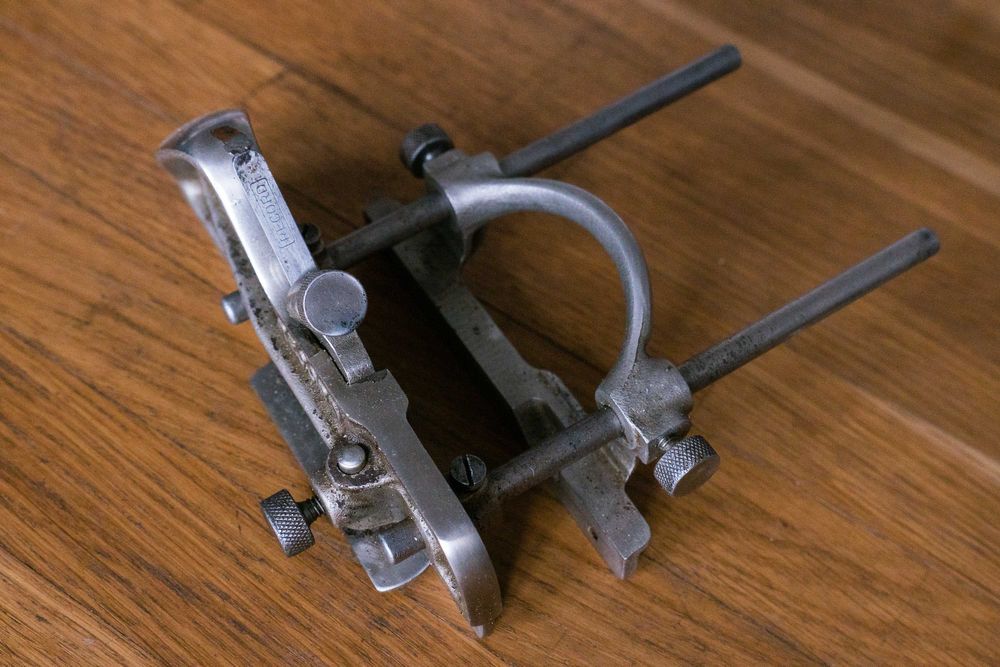 Strug do wręgów (wręgownik) Record 043 | kompletny z jednym nożem