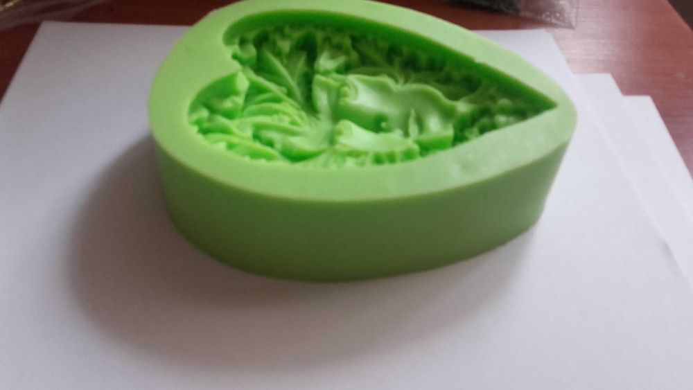 Foremka silikonowa jesienny dziadek decoupage