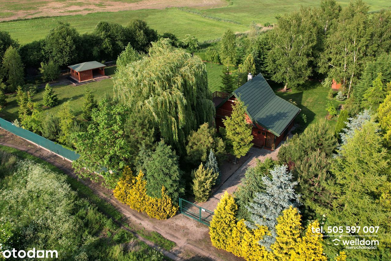 Piękny klimatyczny dom nad jeziorem Borzymowskim