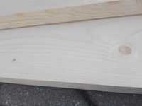 Drewniana deska - blat 120 cm x 20 cm, gładka, heblowana