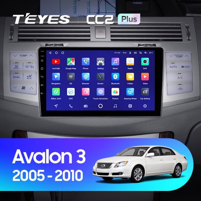 Штатная магнитола Teyes CC2 Plus Toyota Avalon 3 (2005-2010) Android