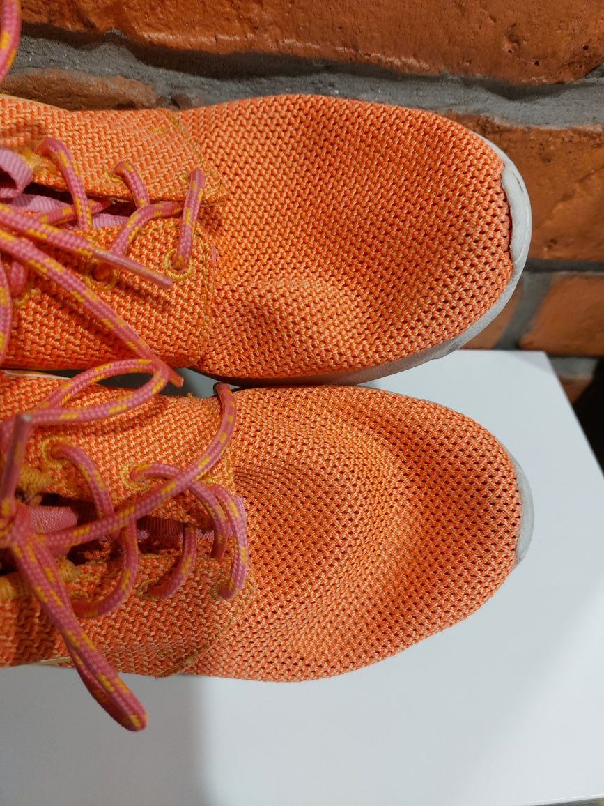 Nike pomarańcz róż żółty neon rozm 40,5 26 cm