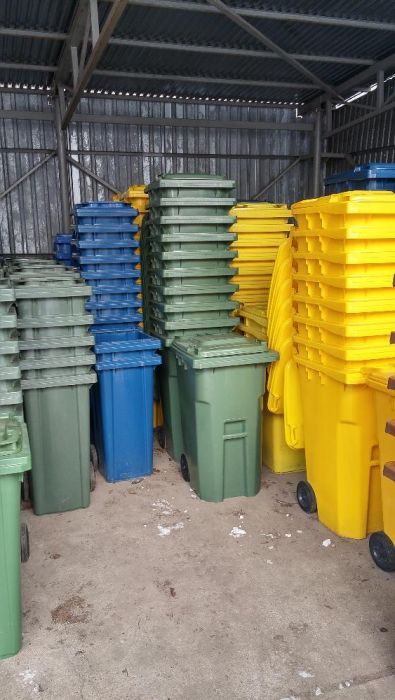 Pojemnik kosz na odpady 240 NOWE pojemniki na śmieci segregacja