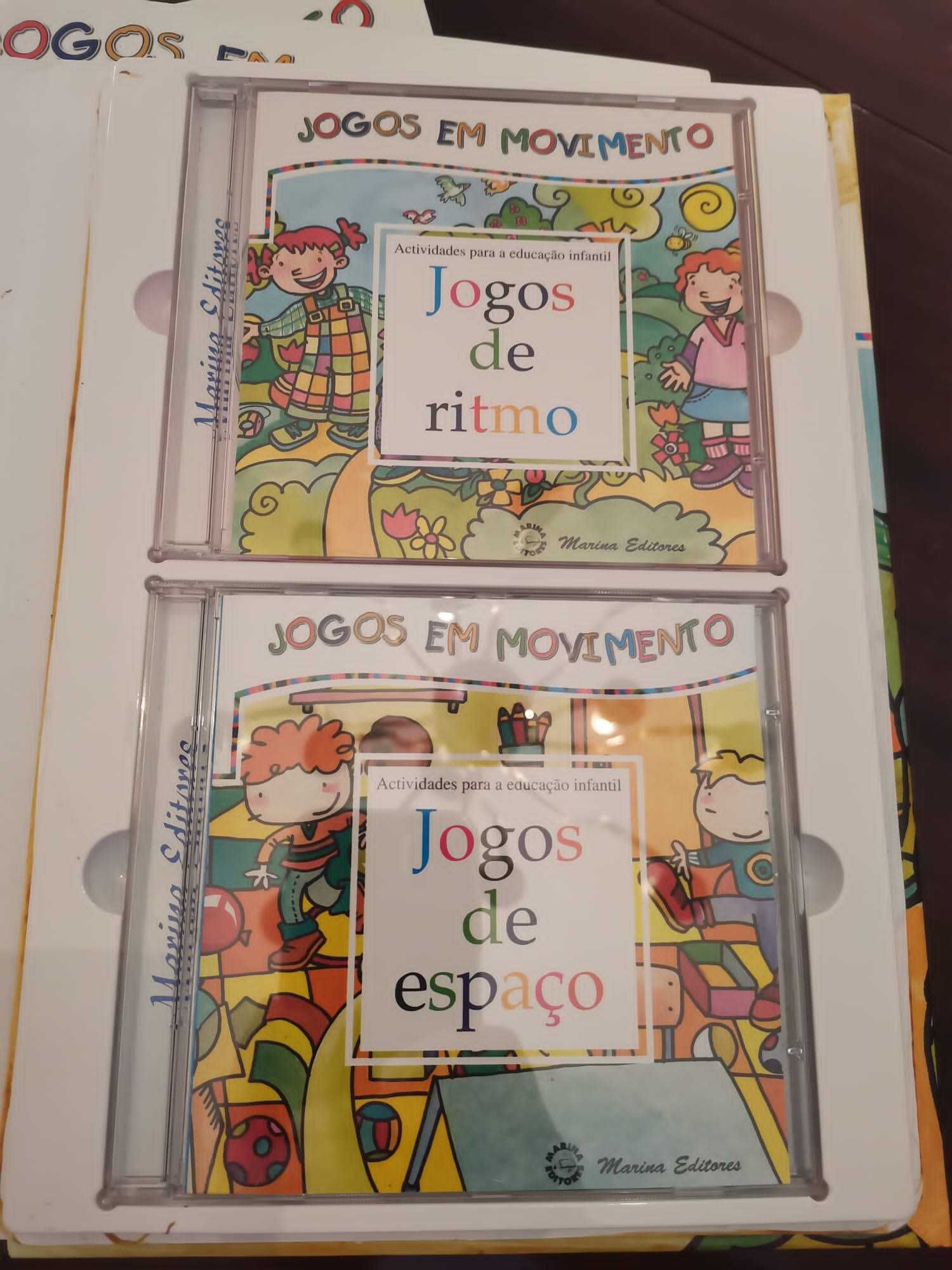 Livros Jogos em Movimento ( com CD's)