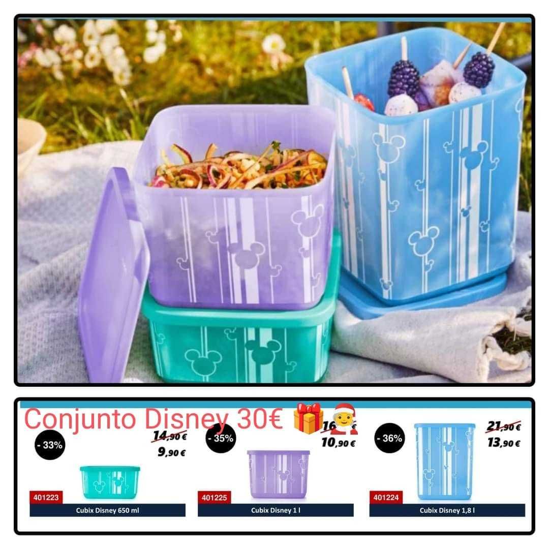 Conjunto Disney Tupperware