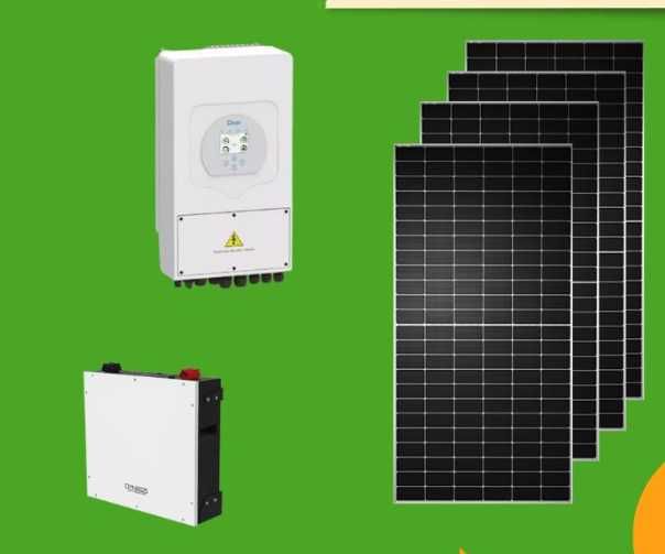 Kit Solar com backup