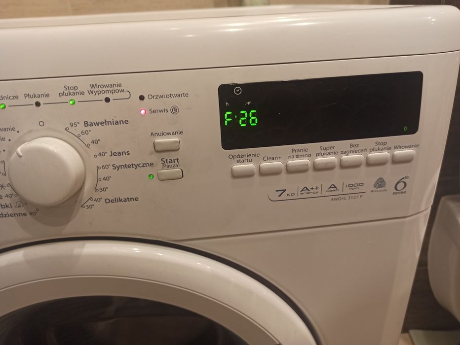 Wszystkie części do pralki Whirlpool AWO/C 3127P silnik Bemben hydro