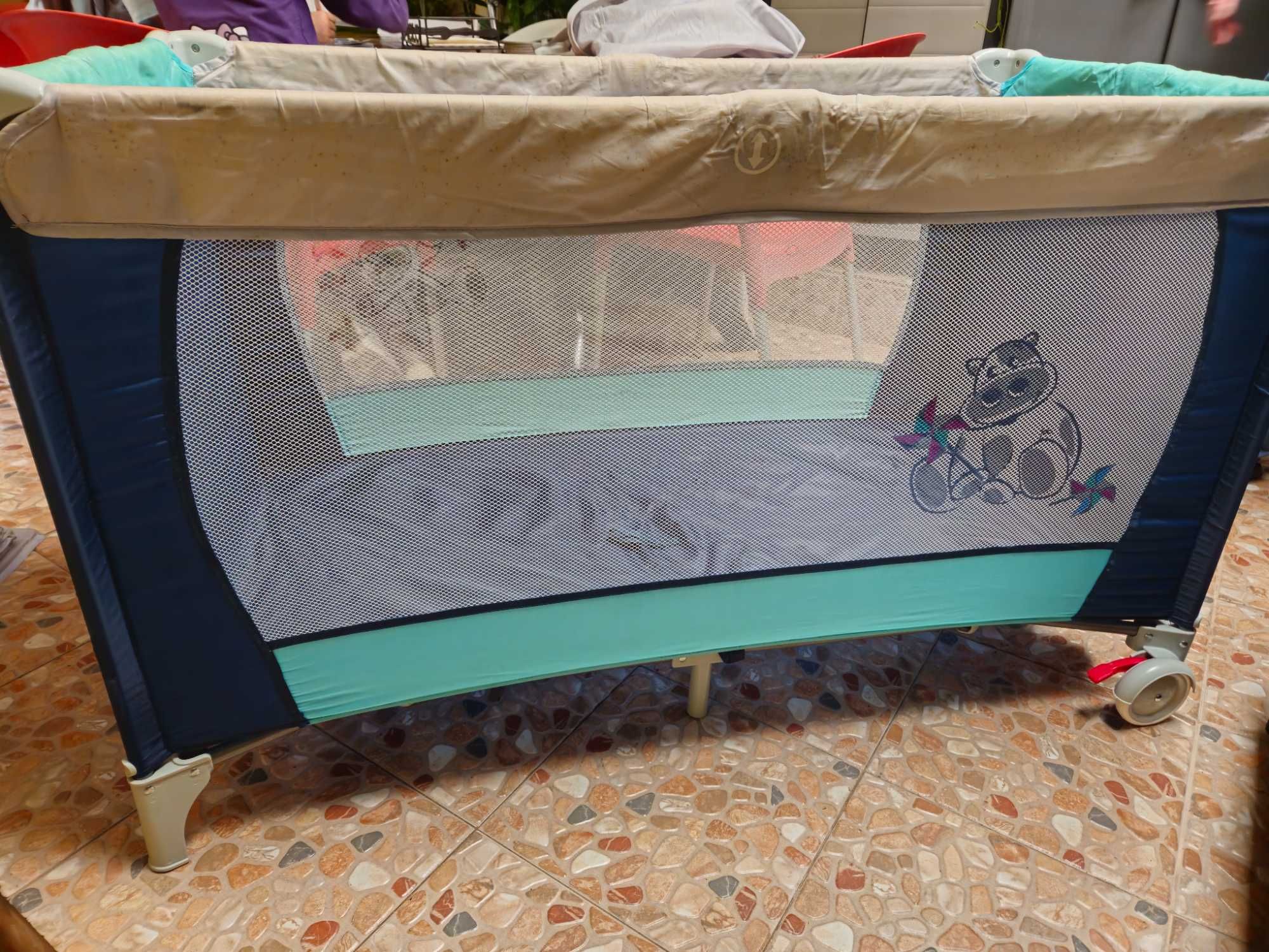 Cama viagem + colchão 25 cm (vendo separado)