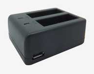 Carregador duplo para action cam