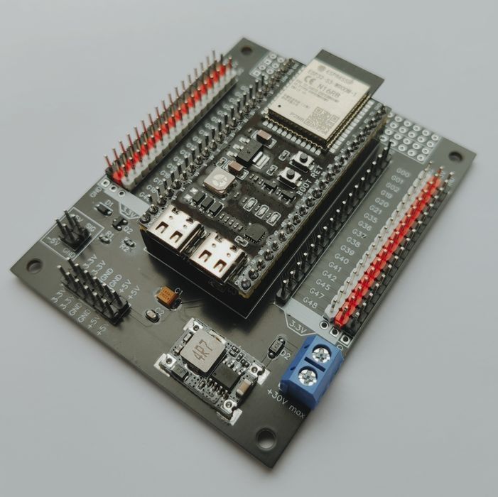 Плата розширення для ESP32-S3-DevKitC-1
