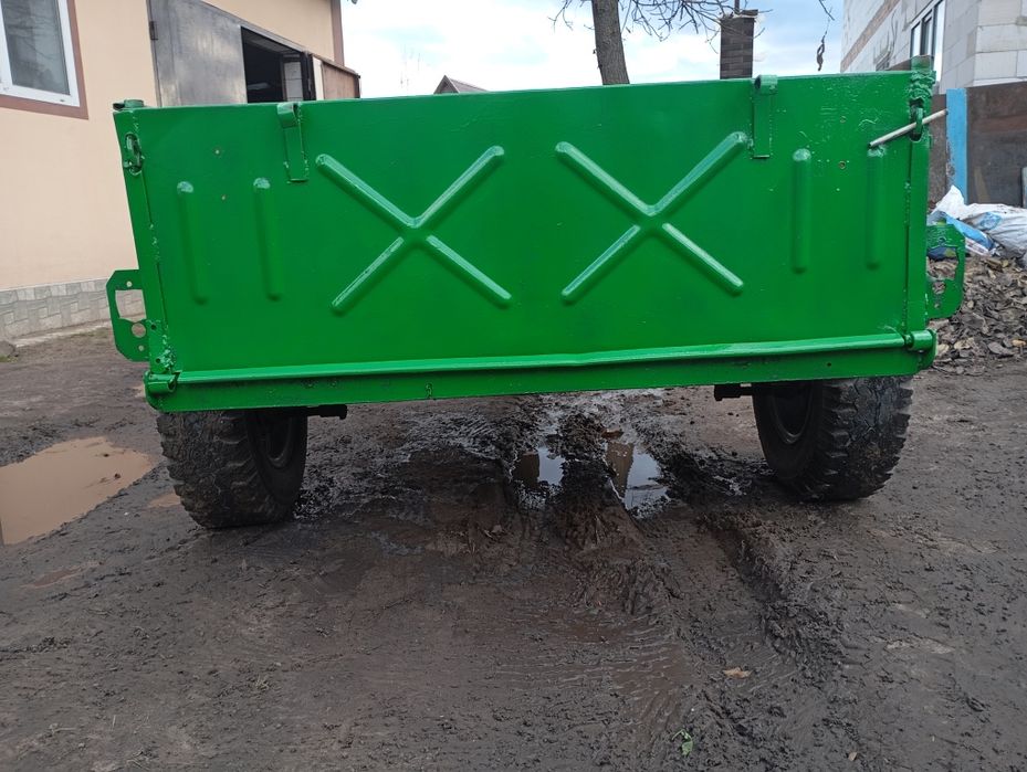 Причіп по мінітрактора tz4k14, т-25, мототрактора Дтз самоскид чеський