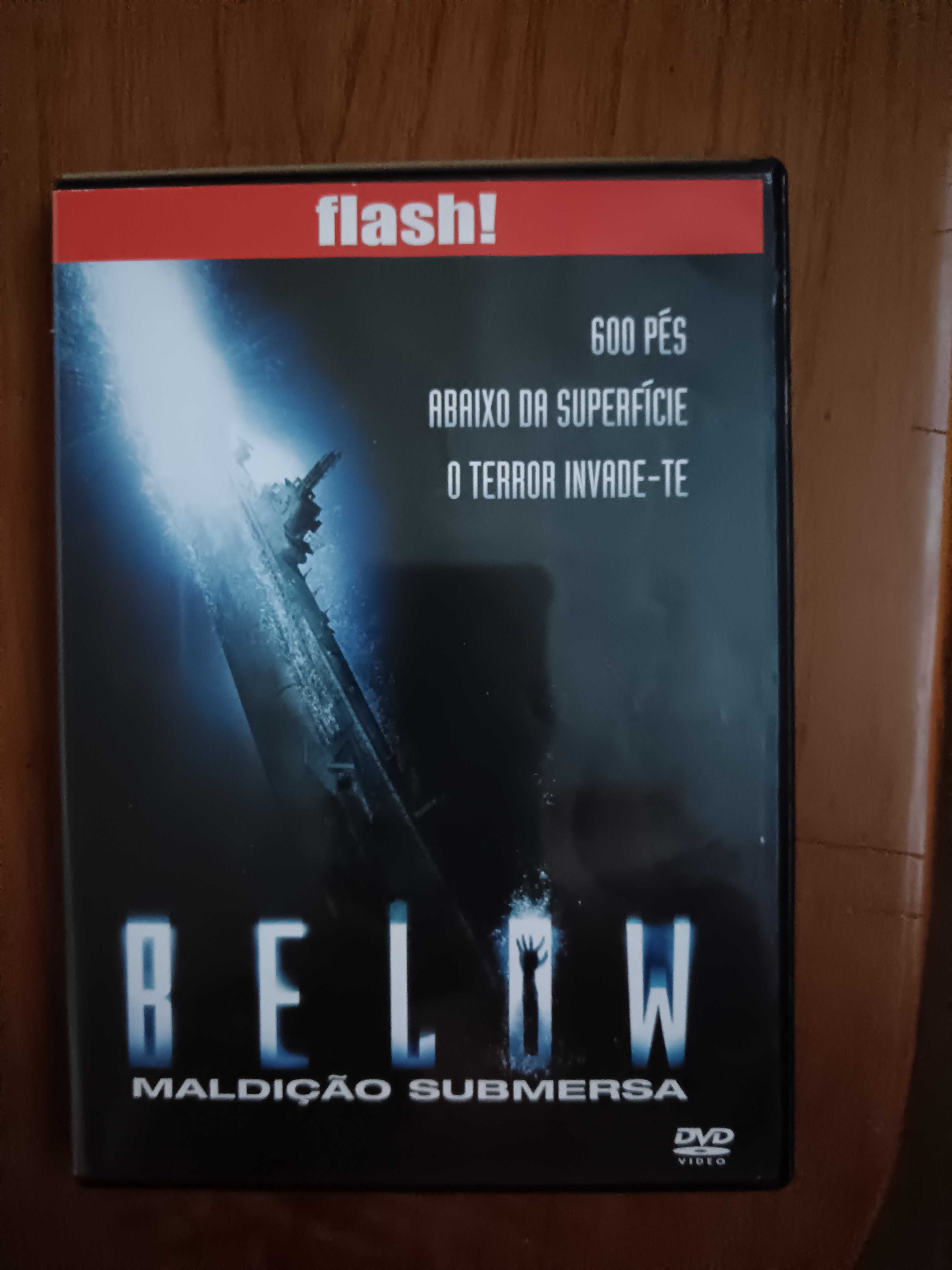 filme dvd original - below maldição submersa