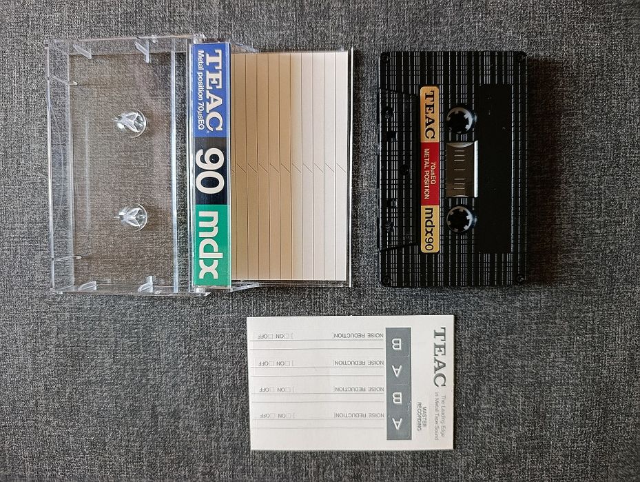 Kaseta TEAC mdx 90 METAL nowa rozpakowana POLECAM OKAZJA ZAKUPU