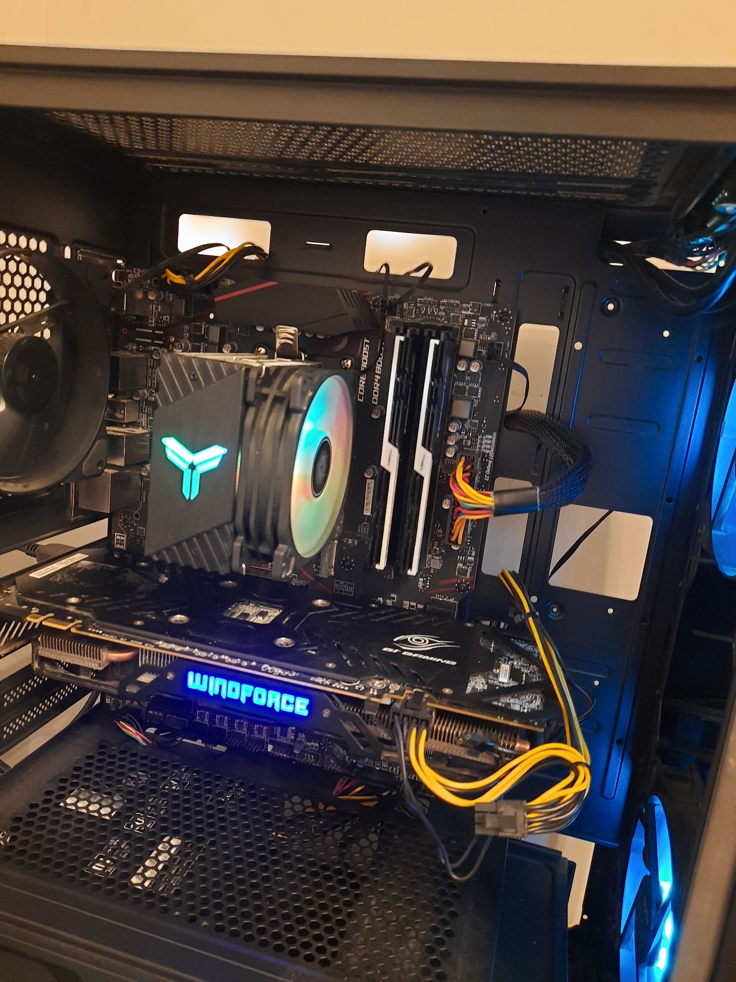 игровой системный блок ryzen 5 5500 16ram gtx 1070 8g