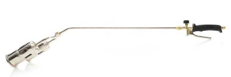 KRAFT&DELE Palnik Gazowy Dekarski Papy Opalania Dysze 2x60mm KD10305